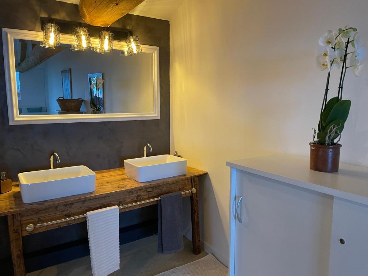 La Grange Aux Hirondelles - Appartement Complet Et Independant Commelle-Vernay ภายนอก รูปภาพ