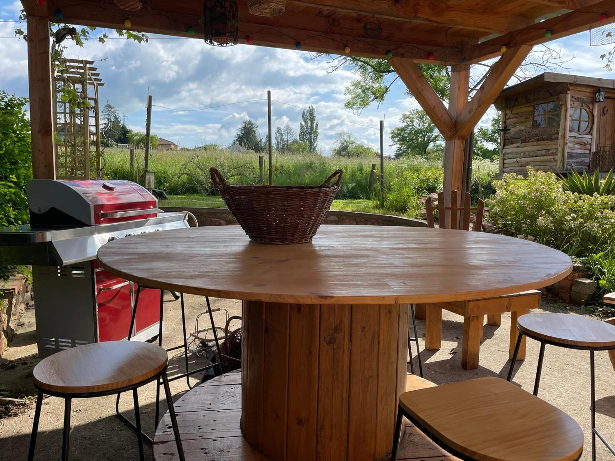 La Grange Aux Hirondelles - Appartement Complet Et Independant Commelle-Vernay ภายนอก รูปภาพ